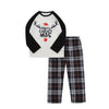 Family Merry Christmas Antler Raglan & Tartan Pyjamas – image 4