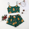 Women's Christmas Cami & Shorts Pyjama Set – image 3