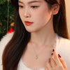 Christmas Tree Pendant Necklace – image 3
