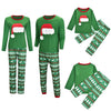 Family Green Santa Hat & Tree Print Pyjamas