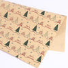 Christmas Kraft Wrapping Paper, 50 × 70 cm – image 3