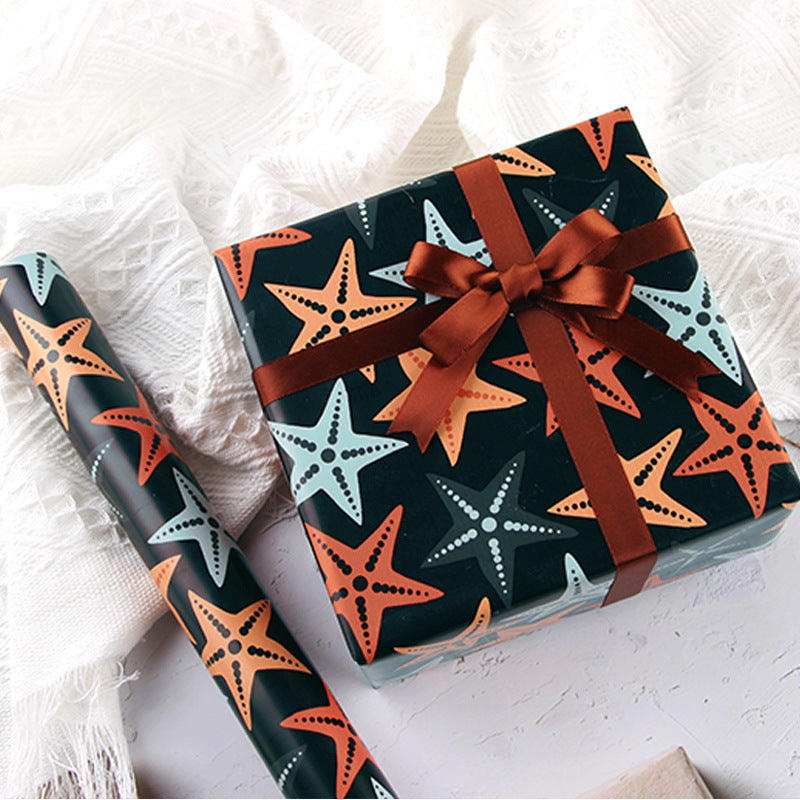 Playful Cartoon Gift Wrap, 50 × 70 cm