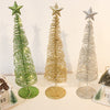 Light-Up Metal Christmas Tree Decoration