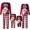 Family Santa Merry Christmas Raglan & Plaid Pyjamas