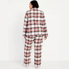 Kids' White & Red Check Christmas Pyjamas – image 5