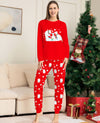 Family Red Snowman & Polka Dot Christmas Pyjamas – image 3