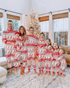 Family Red Fair Isle Reindeer Christmas Pyjamas – image 5