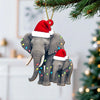 Wooden Christmas Hanging Decoration, 8 cm – image 2