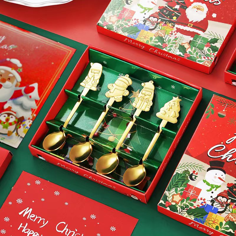 Gingerbread Man Coffee Spoon Gift Box