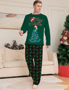 Family Green Merry Christmas & Plaid Pyjamas – image 4