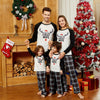 Family Merry Christmas Antler Raglan & Tartan Pyjamas
