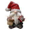 Green Christmas Snowman Figurine – image 2