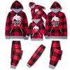 Family Daddy Bear Hooded Buffalo Plaid Pyjamas – image 5