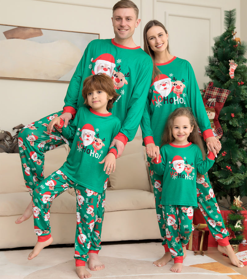 Matching Family Christmas Santa Pyjamas