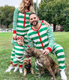 Christmas Stripe Onesie – image 3