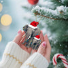 Wooden Christmas Hanging Decoration, 8 cm – image 3