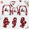 Family Leaping Reindeer & Plaid Christmas Pyjamas