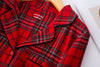 Red Tartan Button-Up Family Christmas Pyjamas – image 4