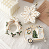 Painted Christmas Hanging Ornament – Nutcracker & House – image 2