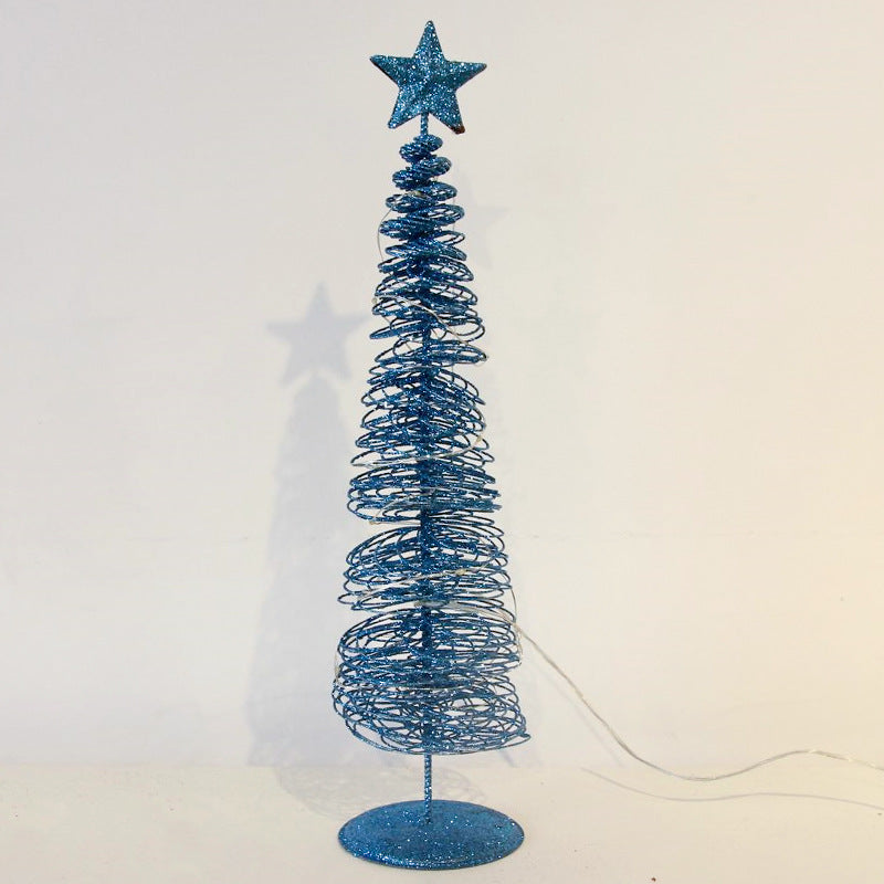 Light-Up Metal Christmas Tree Decoration – image 5