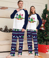 Family Dinosaur Raglan & Navy Fair Isle Pyjamas – image 2