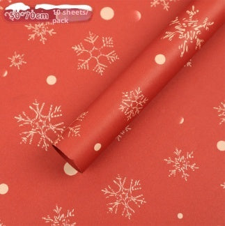 Christmas Kraft Gift Packaging Paper