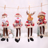 Plaid Christmas Character Pendant