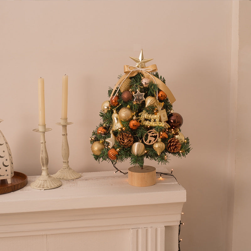 Mini Tabletop Christmas Tree Decoration Set – image 2