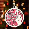 Funny Wooden Christmas Hanging Ornament – image 4