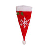 Embroidered Christmas Cutlery Pockets – Santa, Snowman & Reindeer – image 2