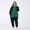 Christmas Tree Print & Cartoon Onesie