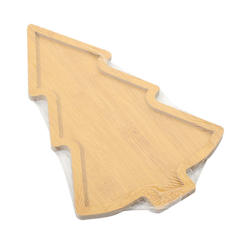 Wooden Christmas Shaped Serving Tray – image 2