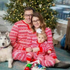 Family Pink Nordic Christmas Pyjamas