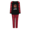 Family Black Merry Christmas Script & Plaid Pyjamas – image 10