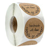 Kraft Gift Wrapping Label Stickers – image 5