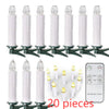 Solar LED Candle String Lights – 20 Candles – image 2