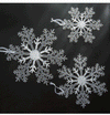 Clear Acrylic Snowflake Decoration – image 4